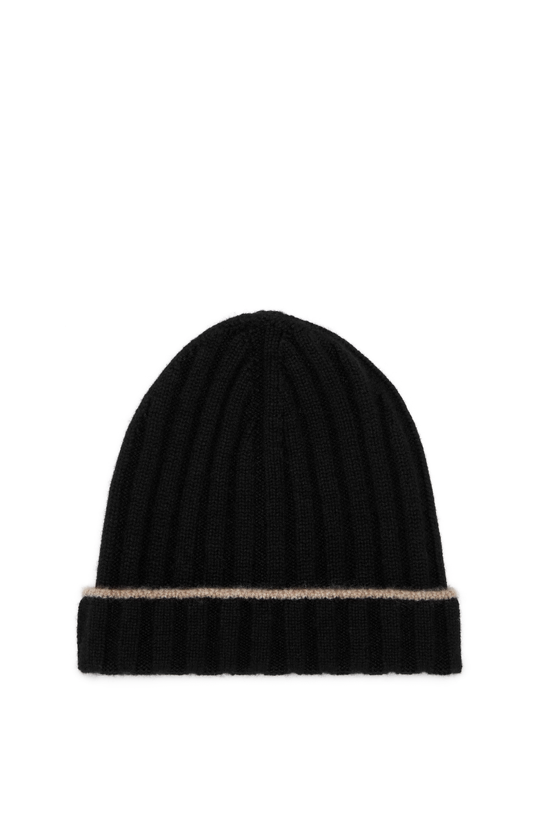Brunello Cucinelli Cashmere rib knit beanie, Main, color,
