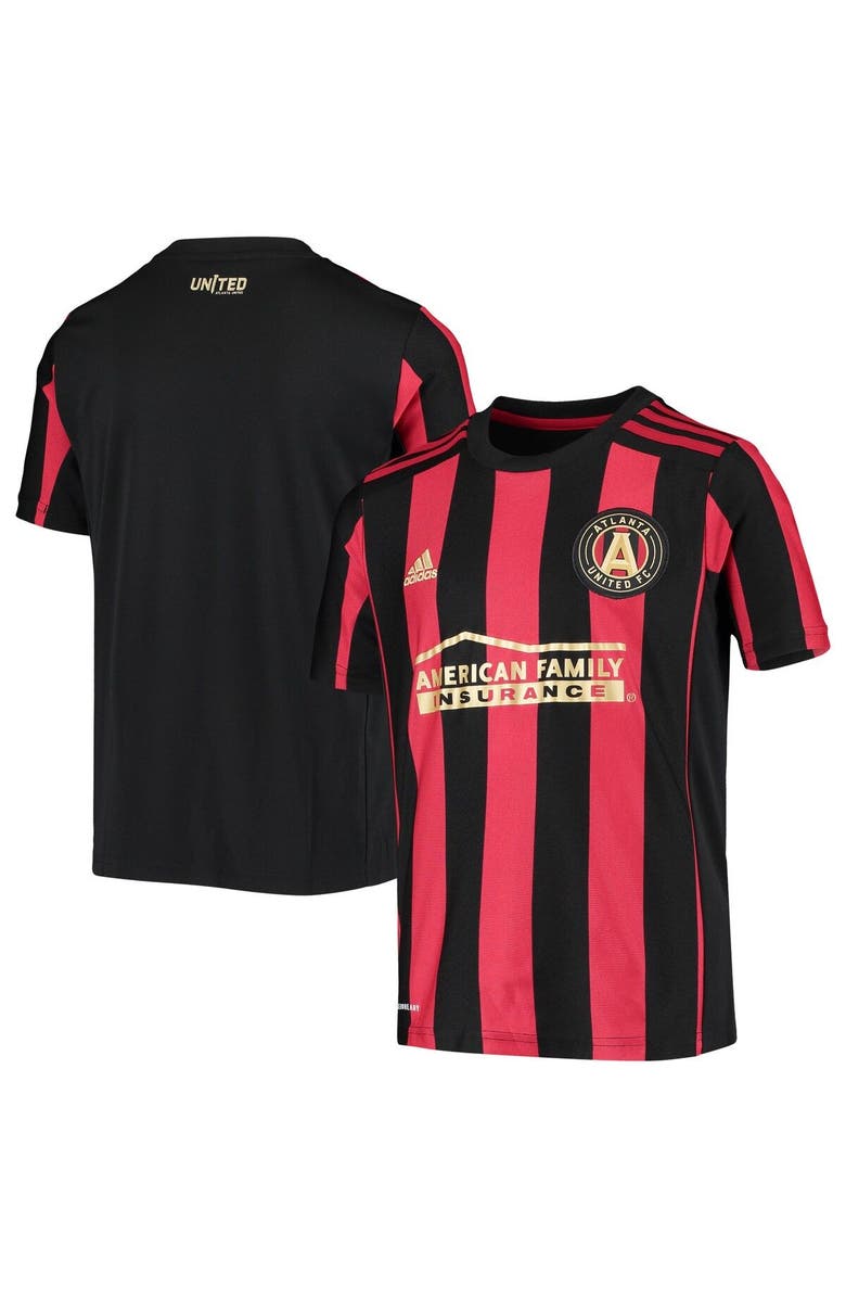 adidas Youth adidas Red Atlanta United FC 2019 Replica Primary Jersey, Main, color, 