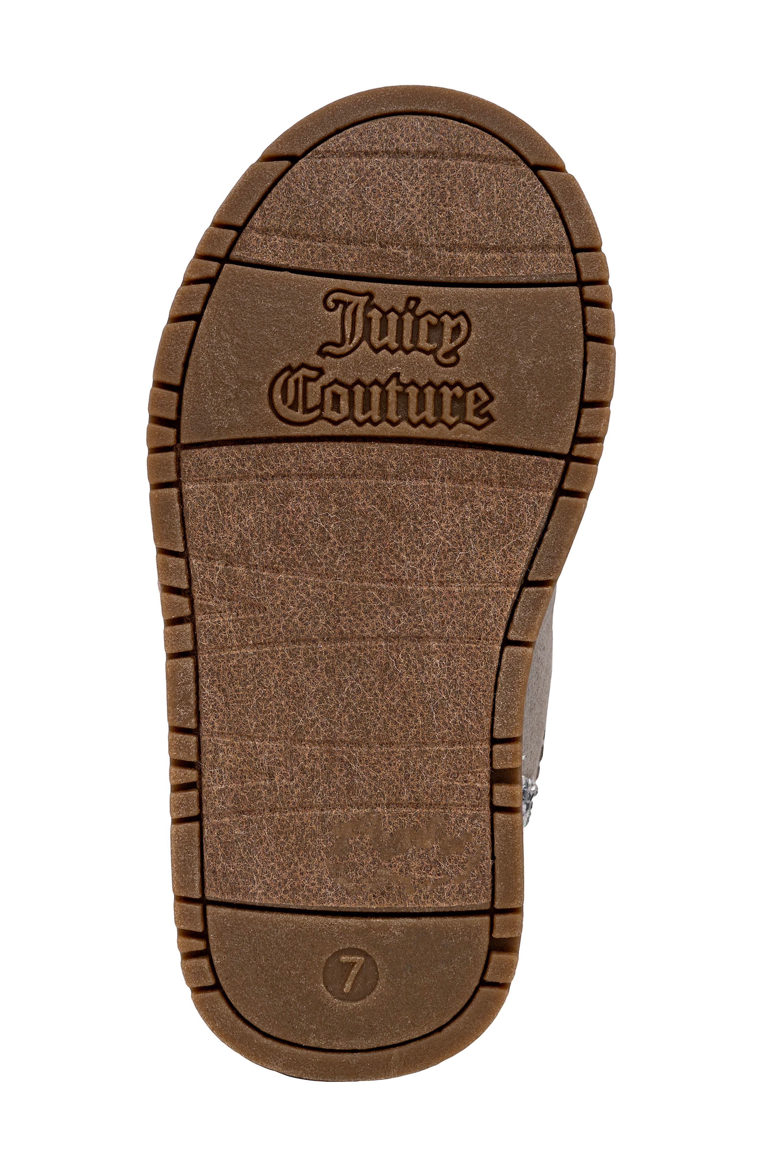 Juicy Couture Kids' Cozy Boot with Faux Fur Trim, Alternate, color, 