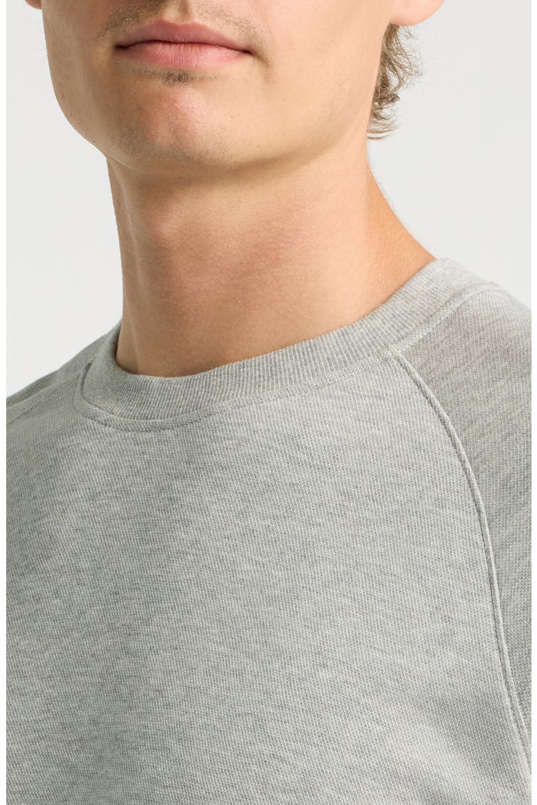 Crown Comfort Knit Sweatshirt, Alternate, color, LIGHT GREY