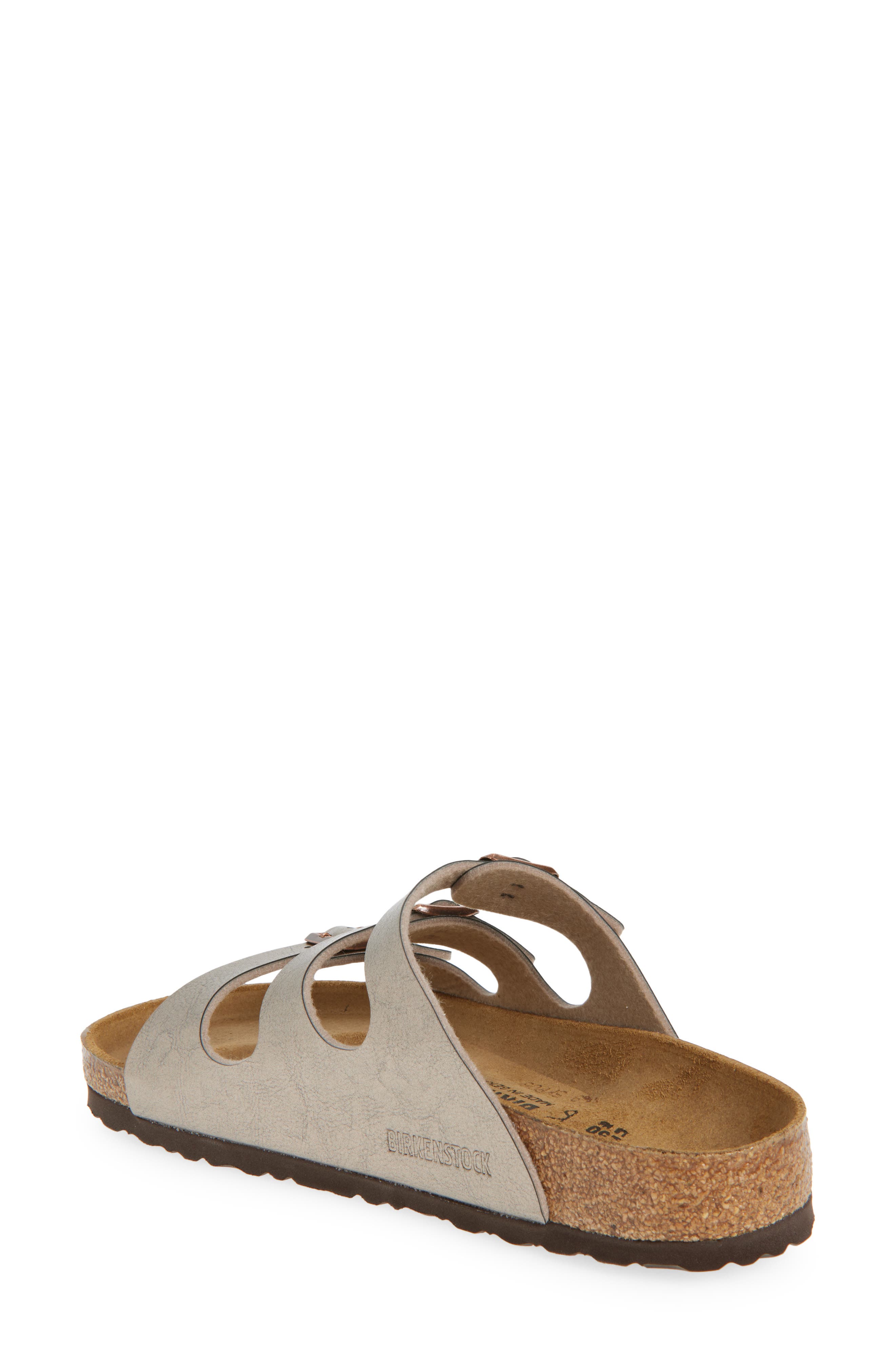 Birkenstock Florida Graceful Slide Sandal - Discontinued, Alternate, color, Taupe