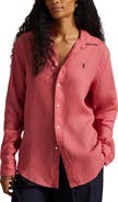 Polo Ralph Lauren Classic Fit Linen Button-Up Shirt