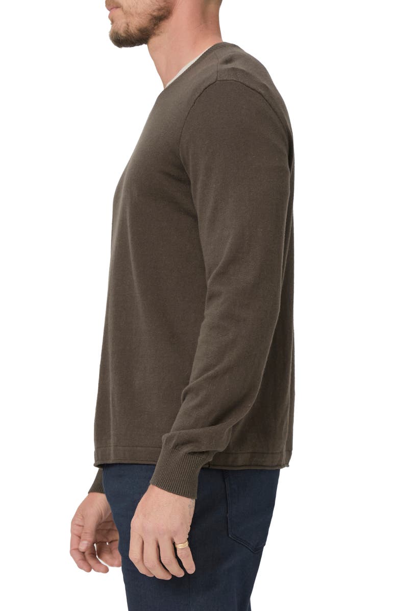 PAIGE Champlin Organic Cotton & Wool Crewneck Sweater, Alternate, color, 