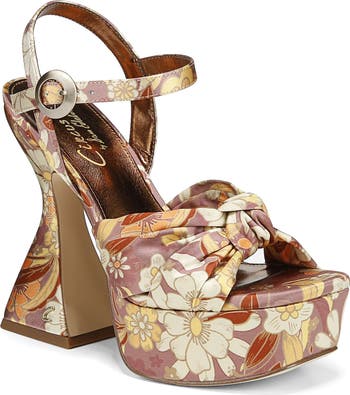 Audrea Block Heel Platform Sandal
