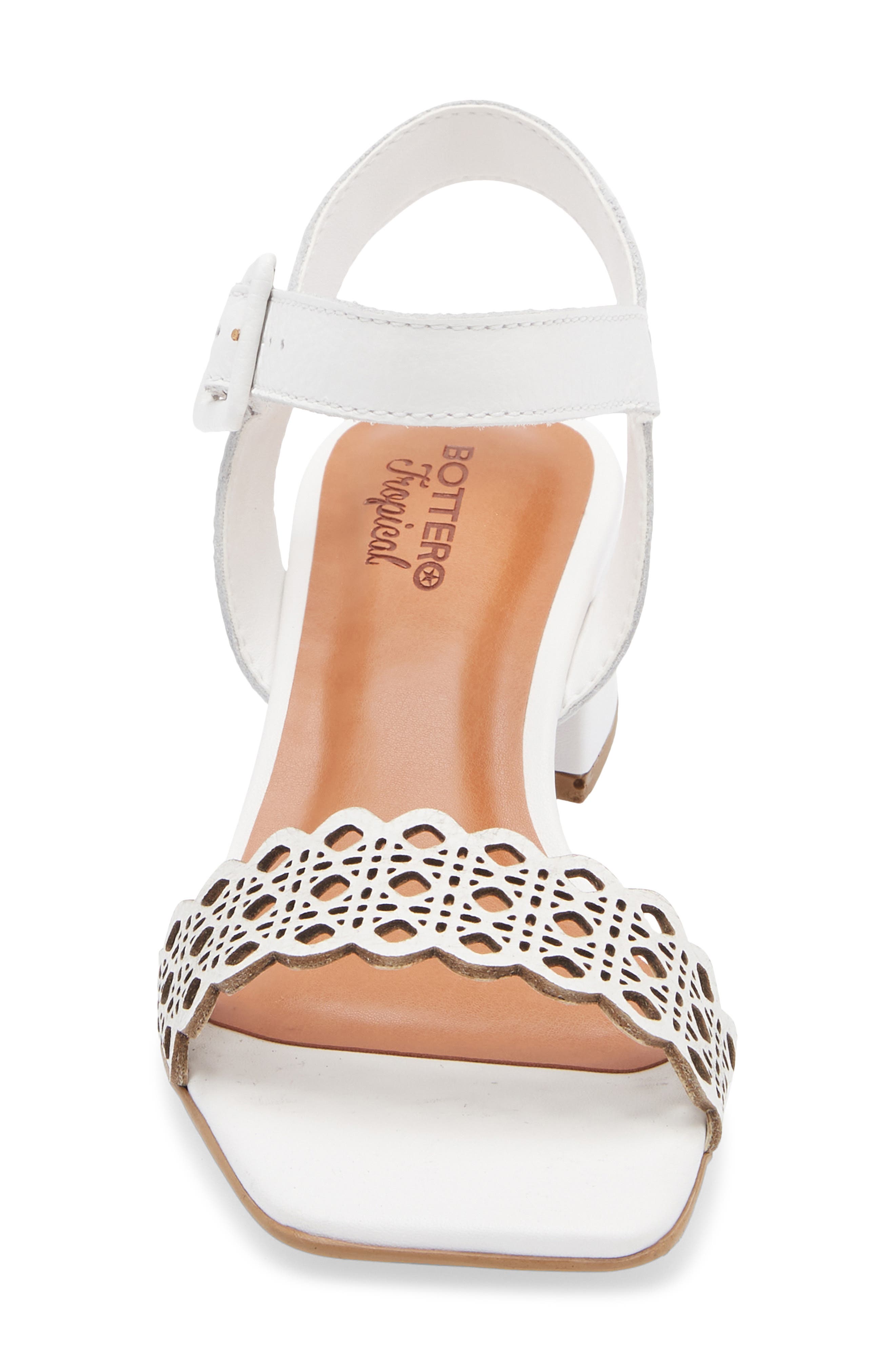 Catia Ankle Strap Sandal, Alternate, color, BRANCO