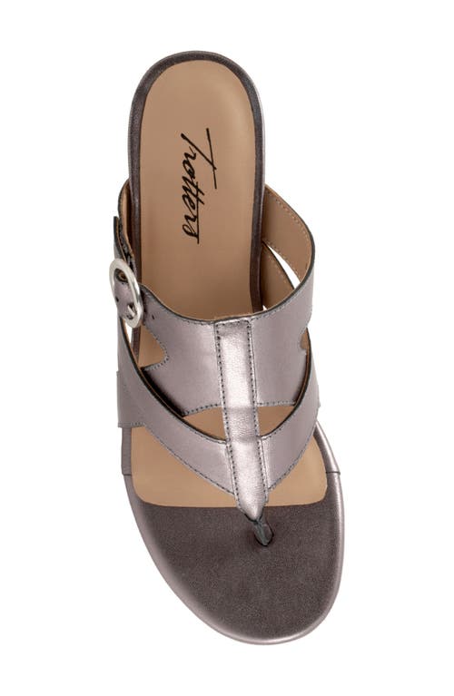 Trotters Nikki Kitten Heel Flip Flop