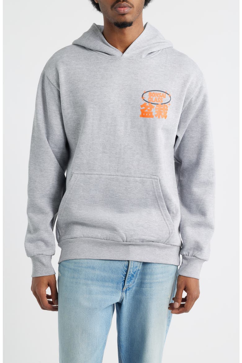 Bonsai Graphic Hoodie, Main, color, HEATHER GREY