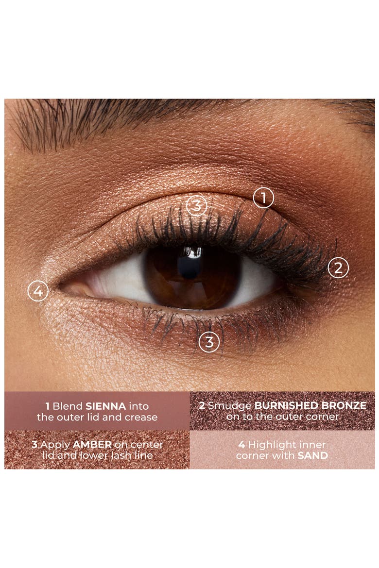 Caviar Eyeshadow Quad, Alternate, color, GOLDEN HOUR
