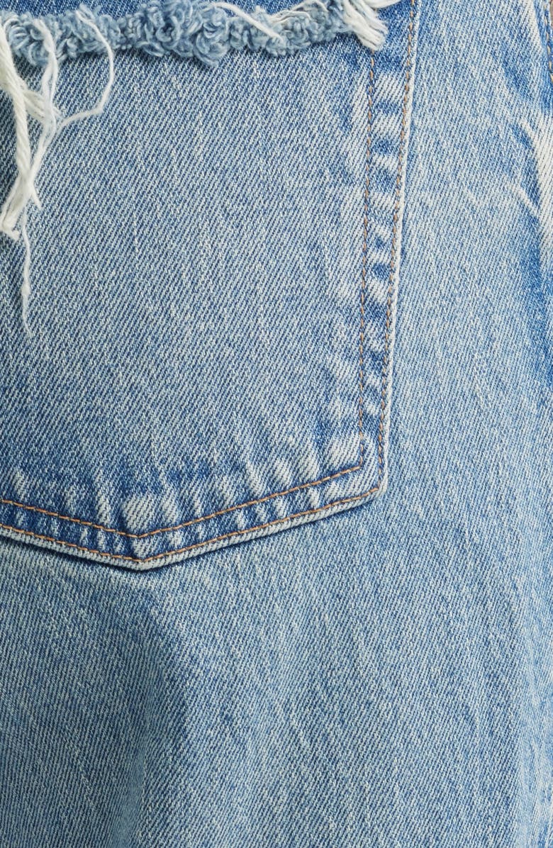 MOUSSY VINTAGE Sebring Frayed Straight Leg Jeans, Alternate, color, Light Blue