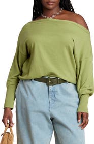 ELOQUII Slouchy Sweater