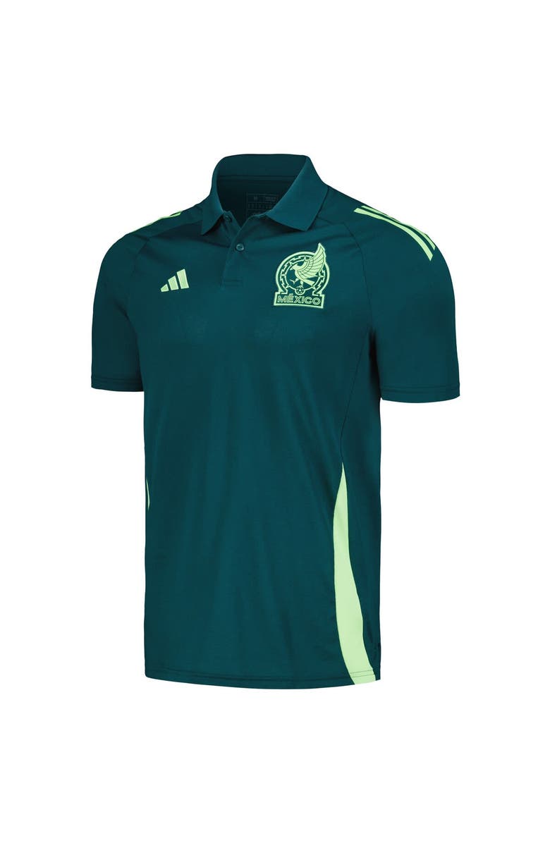adidas Men's adidas  Green Mexico National Team 2024 Raglan Polo, Alternate, color, 