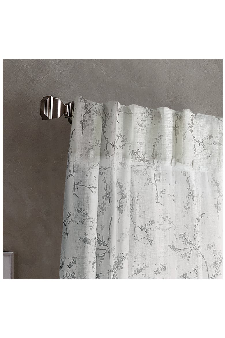Promenade Set of 2 Curtain Panels, Alternate, color, PEWTER