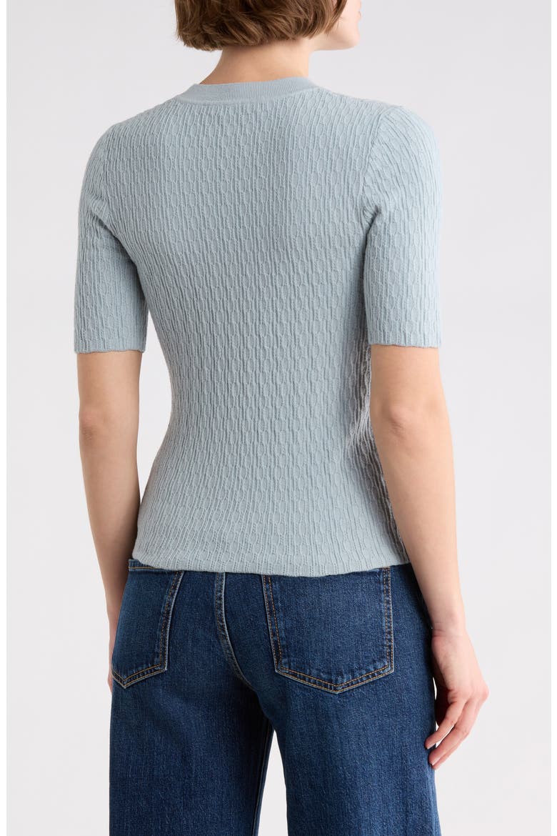 Tam Short Sleeve Sweater, Alternate, color, BLUE FOG