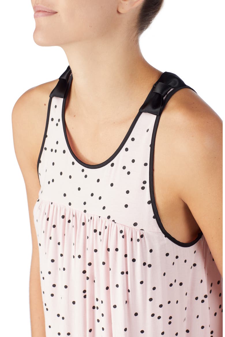 jersey chemise, Alternate, color, SCATTERED DOT PINK