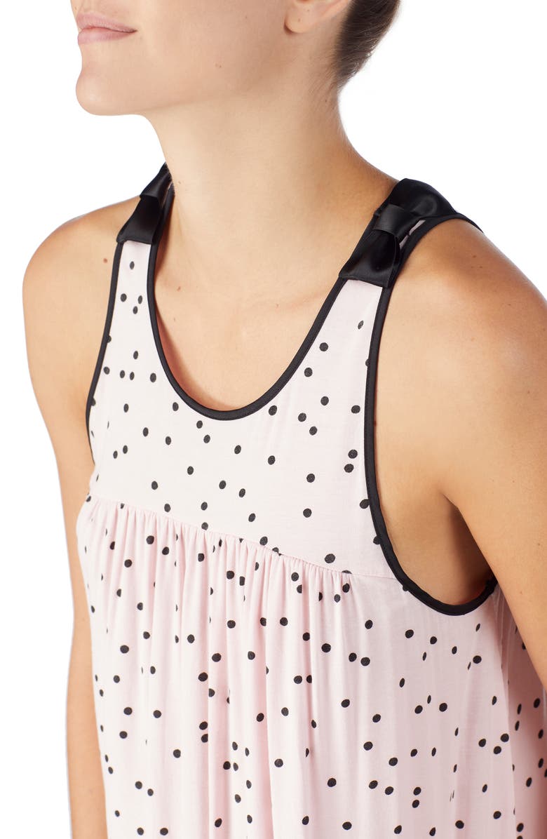 Kate Spade New York jersey chemise, Alternate, color, Scattered Dot Pink