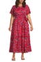 selected Compass Red Vintage Floral