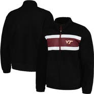 G-III SPORTS BY CARL BANKS Men's G-III Sports by Carl Banks Black Virginia Tech Hokies Pinch Runner Half-Zip Top