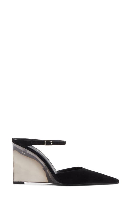Jeffrey Campbell Maribelle Wedge Mule In Animal Print