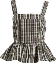 Damson Madder Thalia Peplum Tank