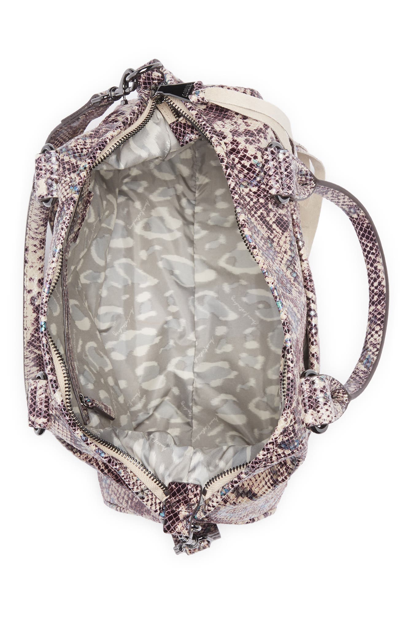 Aimee Kestenberg Let's Ride Tie Dye Convertible Satchel Bag, Alternate, color, 