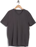 John Varvatos Vaan Mercerized Cotton V-Neck T-Shirt