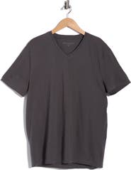 John Varvatos Vaan Mercerized Cotton V-Neck T-Shirt