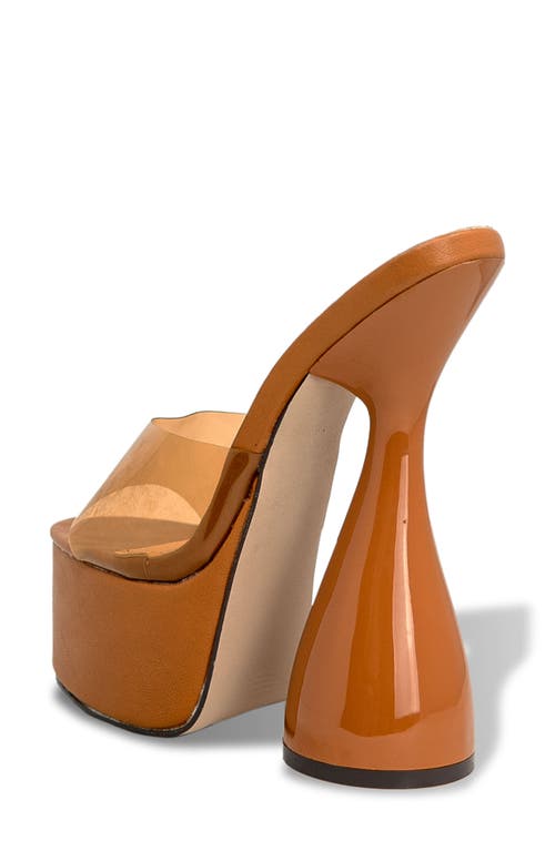 Chase & Chloe Chase And Chloe Miranda Sculpted Stiletto Platform Sandal