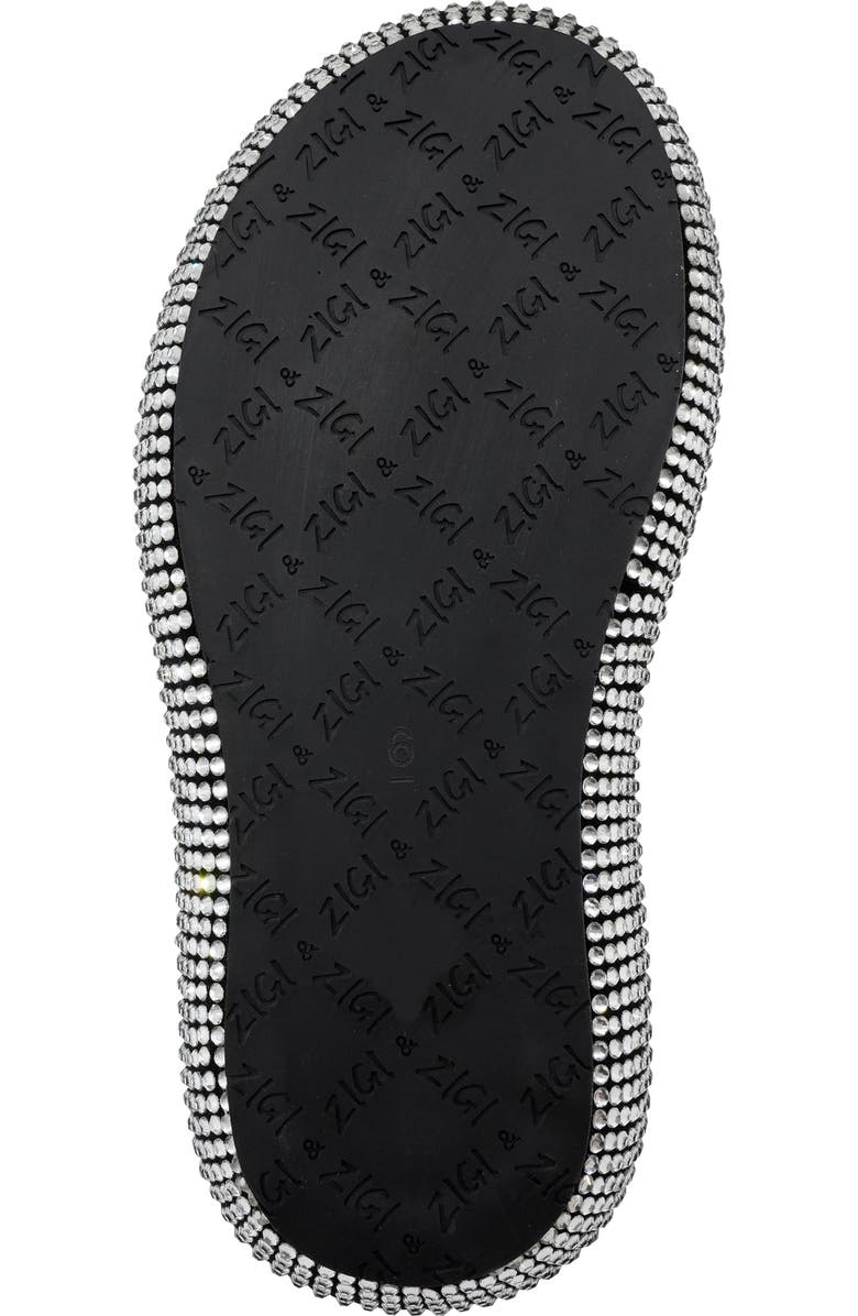 ZIGI Sabella Rhinestone Platform Slide Sandal, Alternate, color,