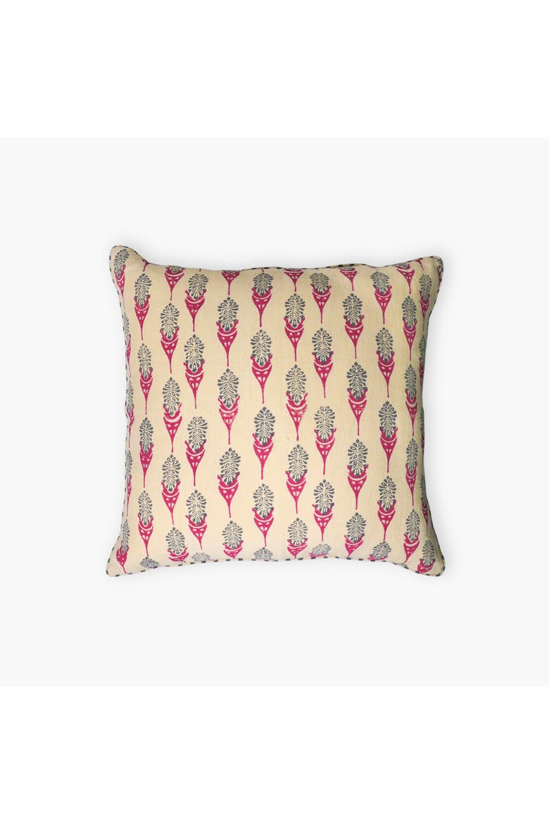 Bahaar Throw Pillow Cover, Main, color, Peach