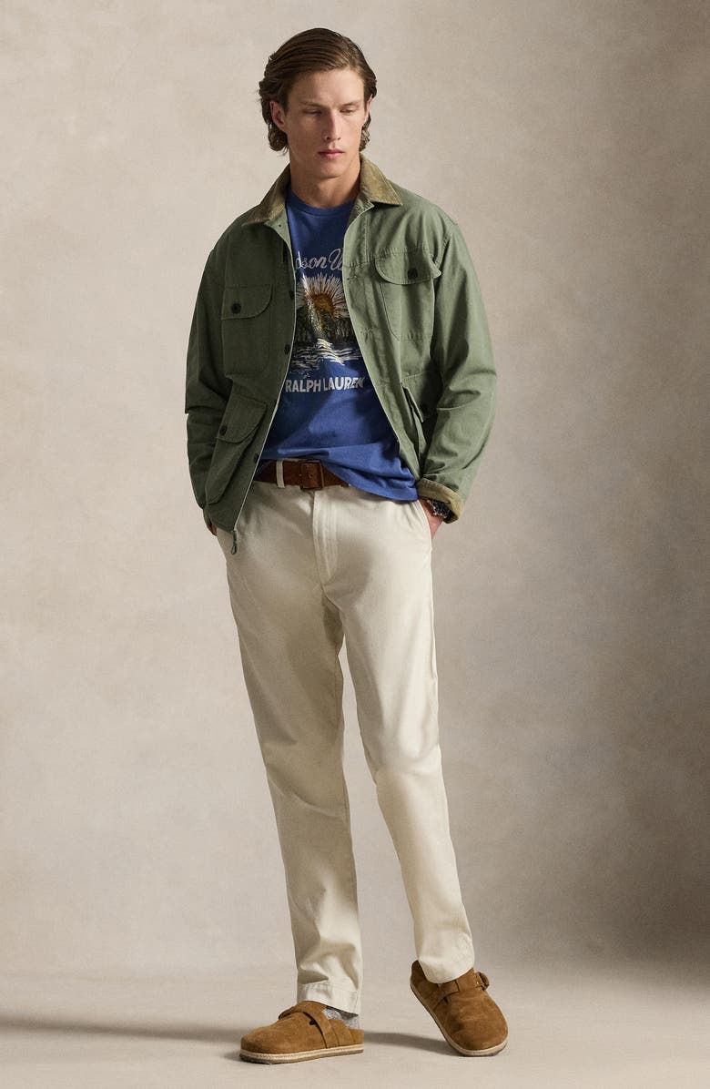 Polo Ralph Lauren Classic Fit Cotton Graphic T-Shirt, Alternate, color, Old Royal