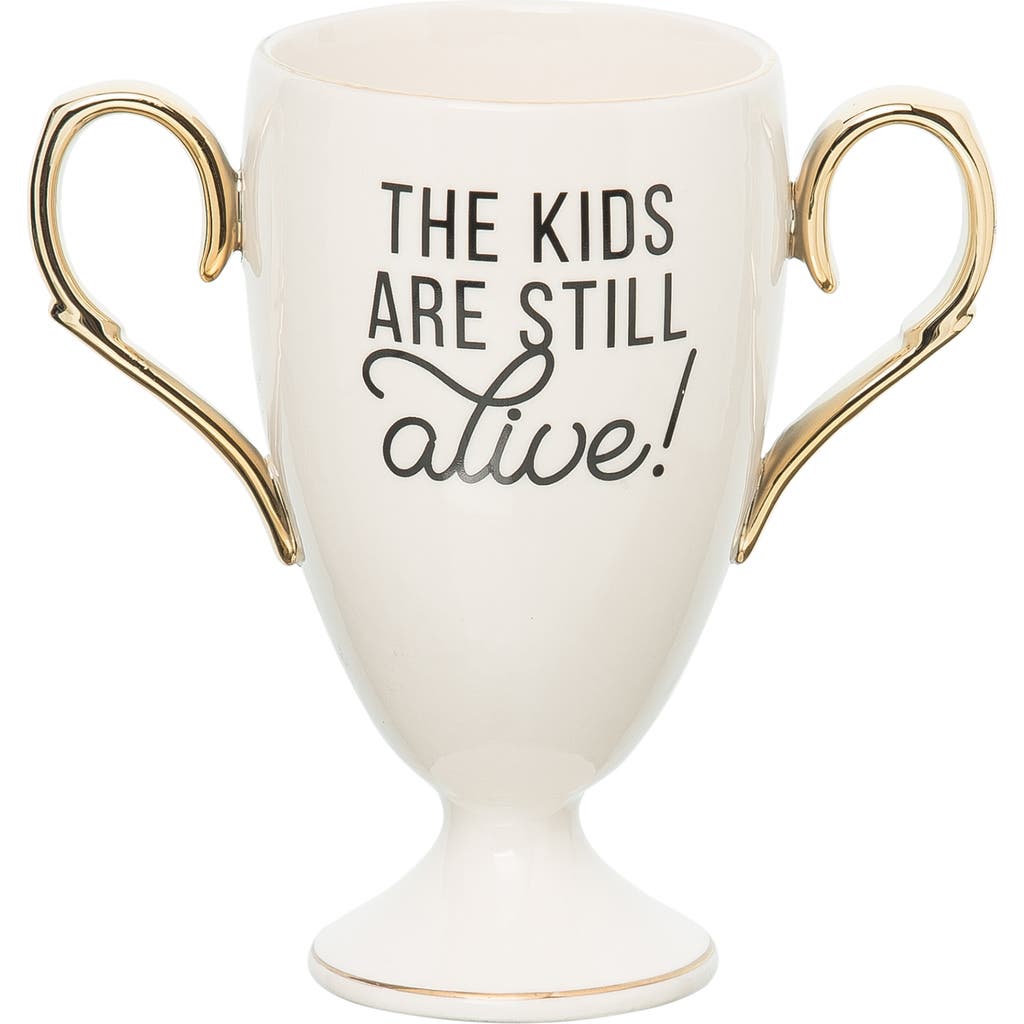 Totalee Gift Still Alive! Trophy Mug Porcelain White