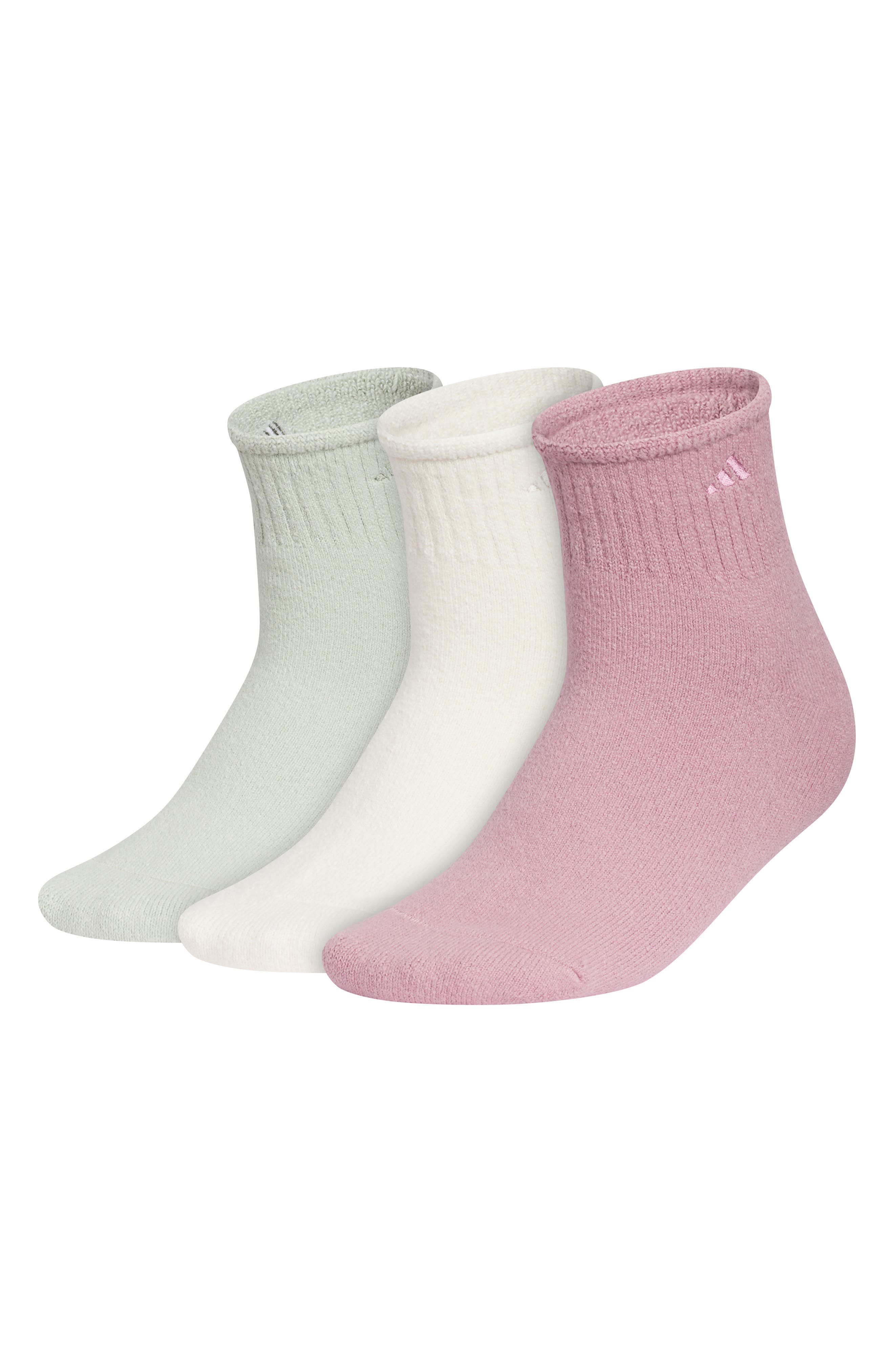 Comfort Cushioned 3-Pack Quarter Socks