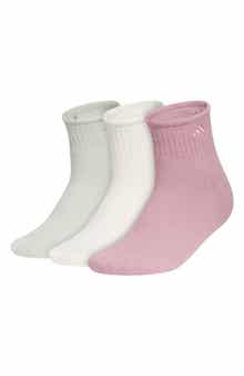 Comfort Cushioned 3-Pack Quarter Socks