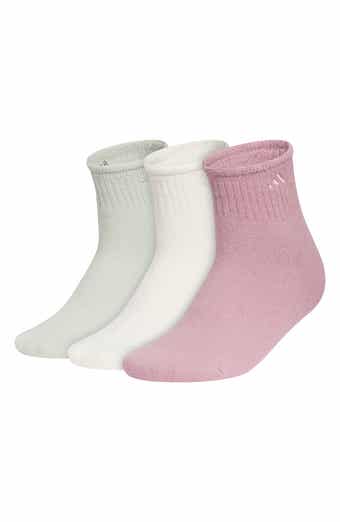 Comfort Cushioned 3-Pack Quarter Socks