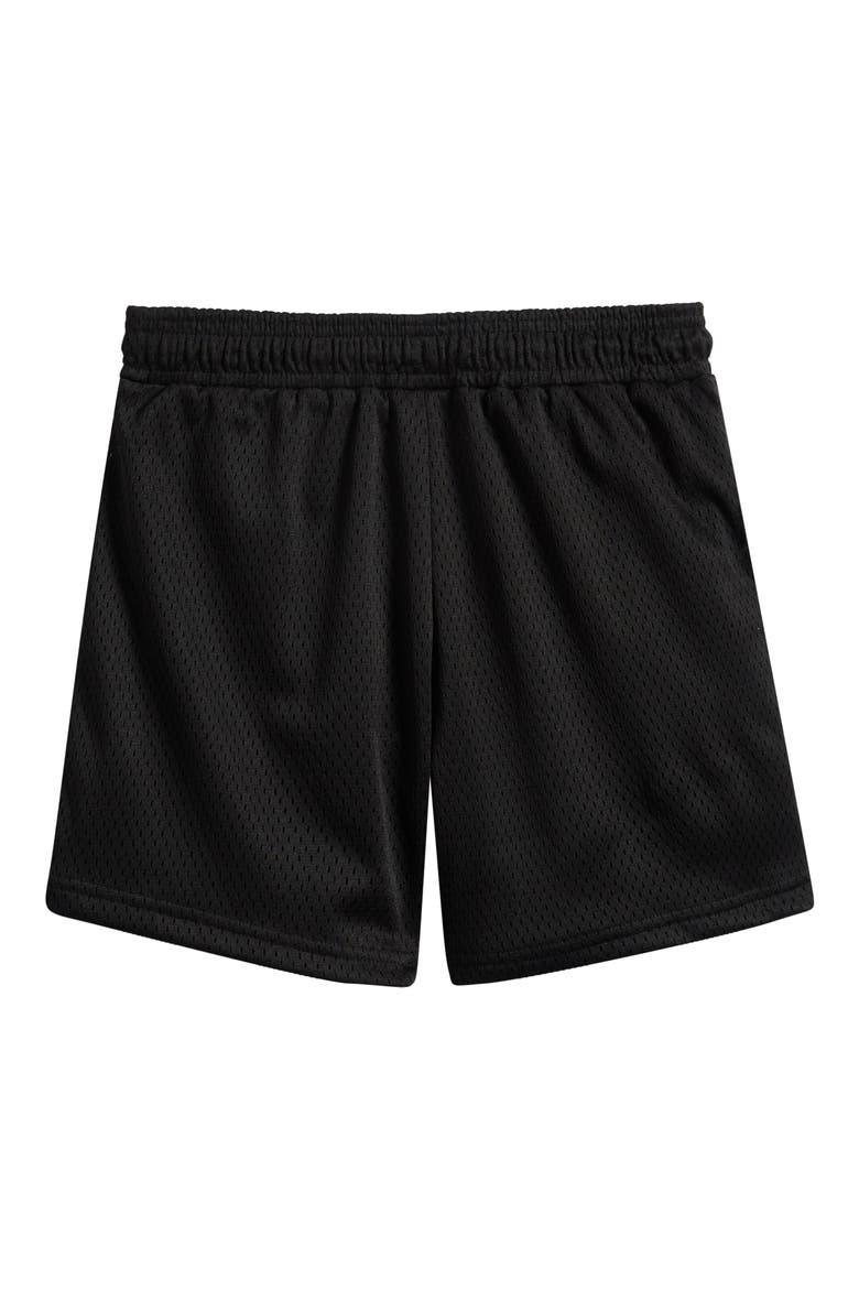 Kids' Classic Mesh Shorts, Alternate, color, BLACK