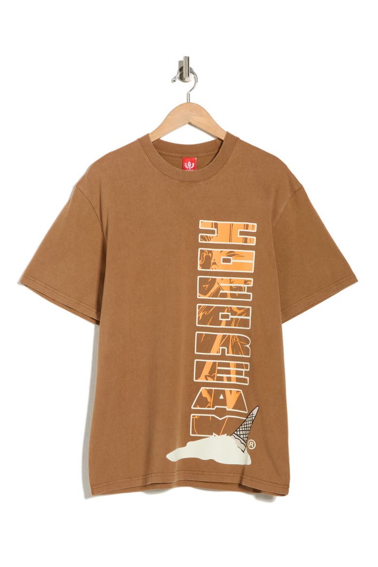 Big Time Oversize Graphic T-Shirt, Alternate, color, TOFFEE