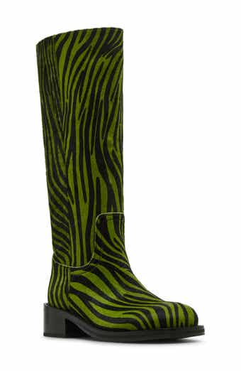 Steve Madden Riggs Genuine Calf Hair Tall Boot