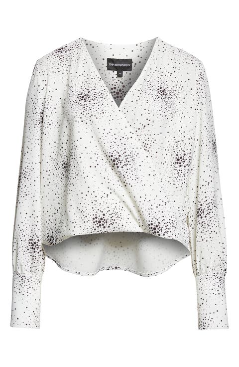 Surplice Paint Splatter Top