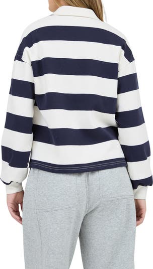 Rugby Stripe Long Sleeve Top