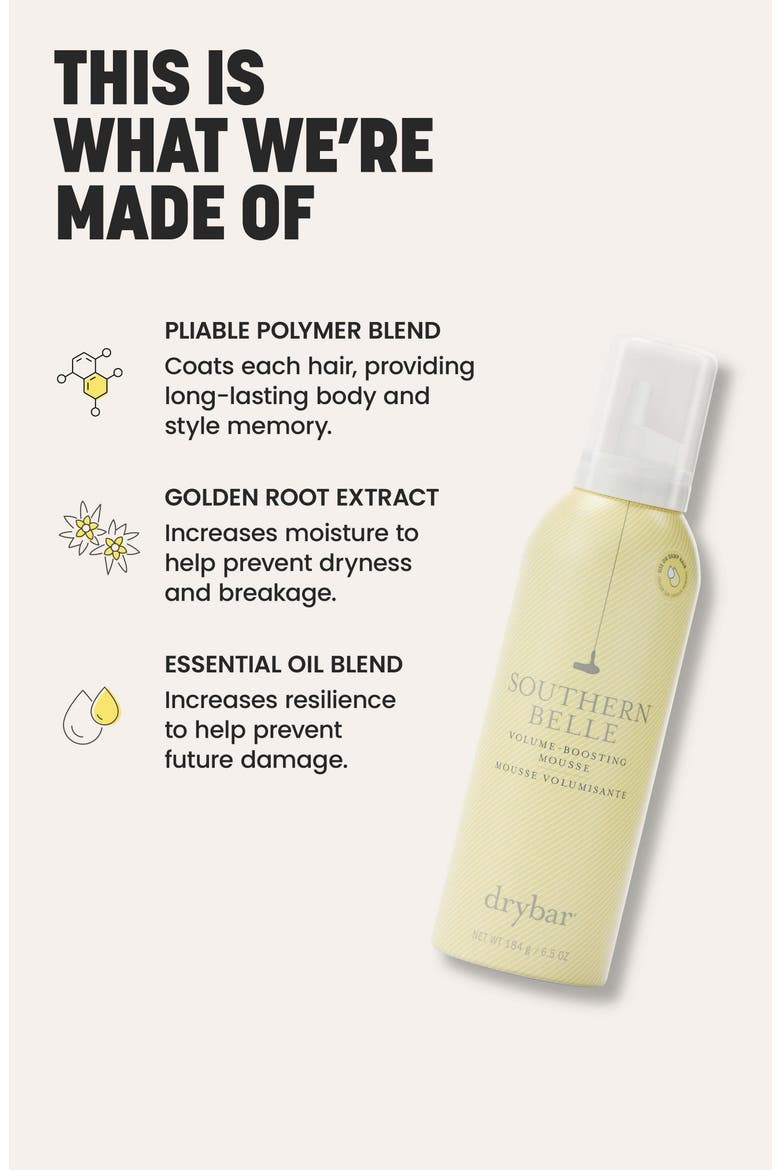 Southern Belle Volume-Boosting Mousse, Alternate, color, NO COLOR