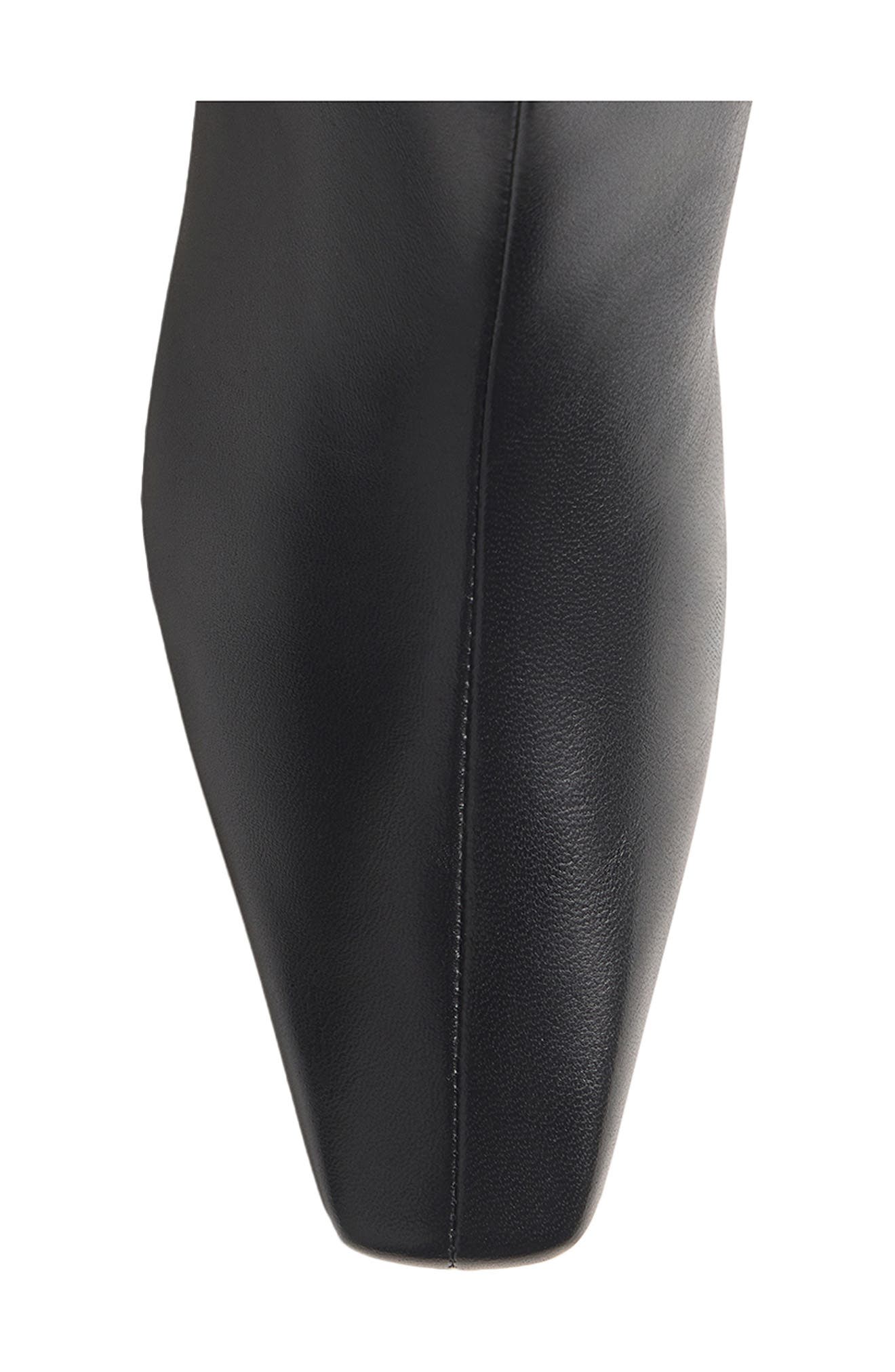 Remy Leather Flat Ankle Bootie, Alternate, color, BLACK LEATHER