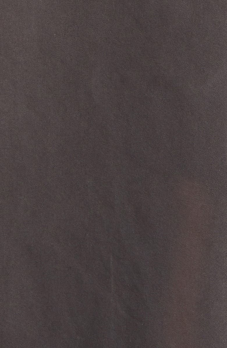 Fear of God Essentials Snap Front Longline Coat, Alternate, color, 