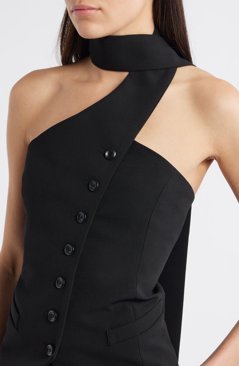 Pixie Market Mara Choker Neck Sleeveless Top, Alternate, color, 