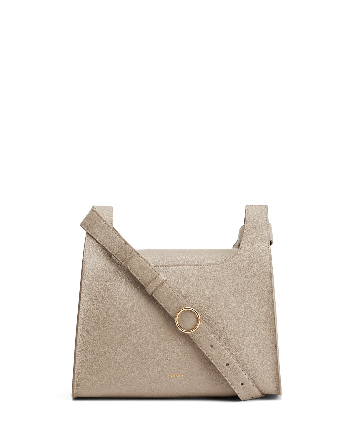 Cuyana Double Loop Bag, Main, color, Stone