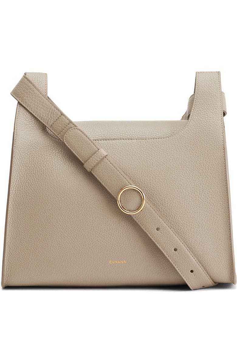 Cuyana Double Loop Bag, Main, color, Stone