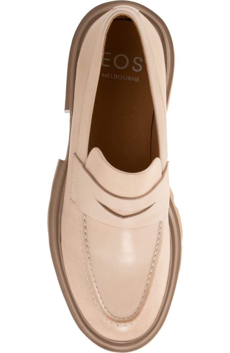 EOS FOOTWEAR Ade Lugged Penny Loafer, Alternate, color, Birch