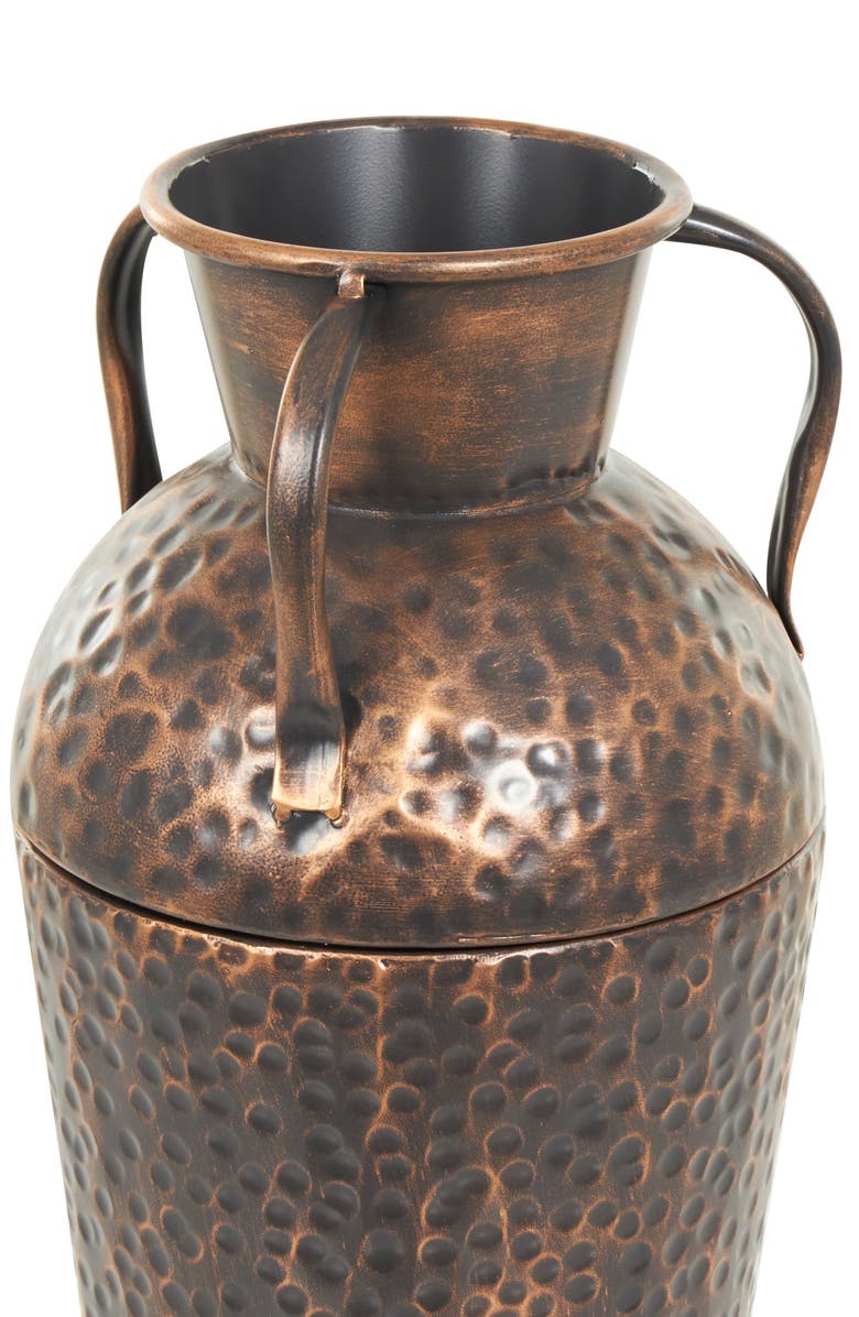 SONOMA SAGE HOME Set of 3 Assorted Metal Vases, Alternate, color, Copper