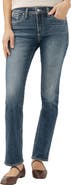 Silver Jeans Co. Suki Curvy Mid Rise Straight Leg Jeans