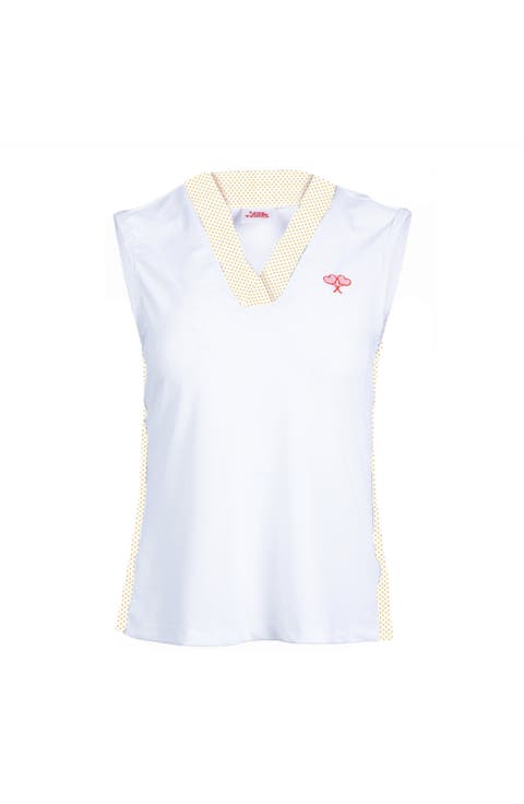 Women's Tracy Top Polka Dot