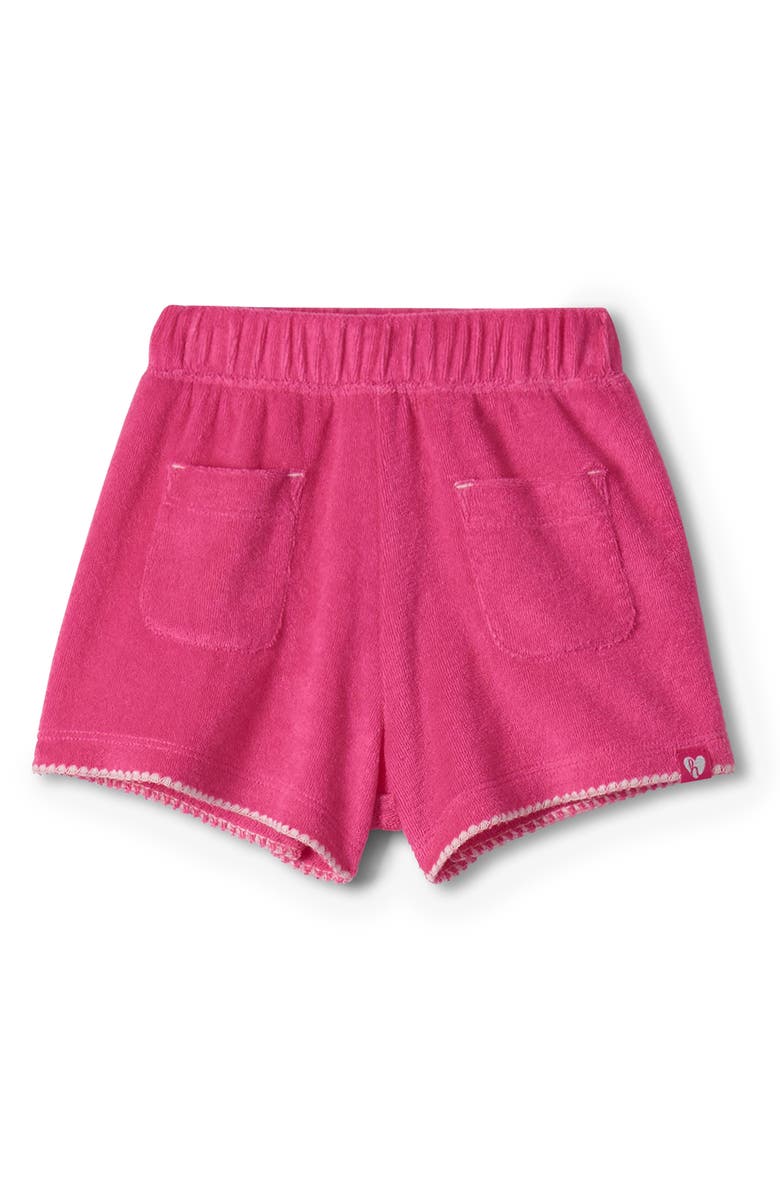 Hatley Kids' Flamingo Cotton T-Shirt & Terry Shorts Set, Alternate, color, 